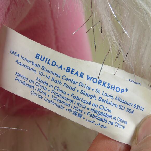 Build-A-Bear Pink Unicorn Plush Toy 10" Stuffed Animal Collectible Kids Toy - Picture 7 of 14